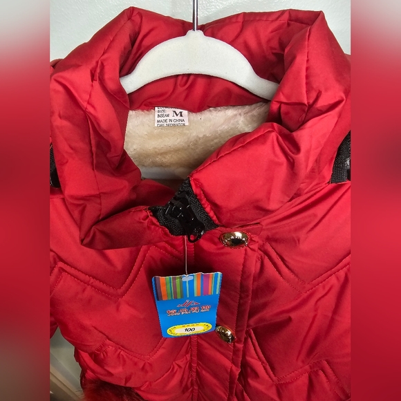 Girls Parka Size Medium NWT - Picture 2 of 4